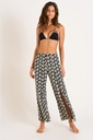 Pantalon fendu sur le devant BANANA MOON "Stefa Sarong" - Noir LRZ01