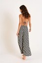 Pantalon fendu sur le devant BANANA MOON "Stefa Sarong" - Noir LRZ01