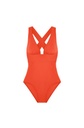 Maillot dos croisé PAIN DE SUCRE "Capri 21" - Orange