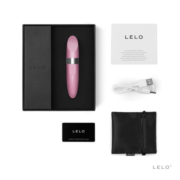 Stimulateur clitoridien en forme de rouge à lèvres LELO "Mia 2" - Rose