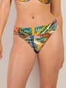 Bas de Bikini taille haute rabatable PAIN DE SUCRE "Tobago 21" - Massaï