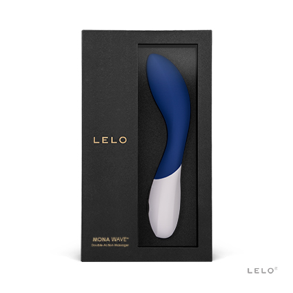 Vibromasseur moyen point G LELO "Mona Wave" - Bleu