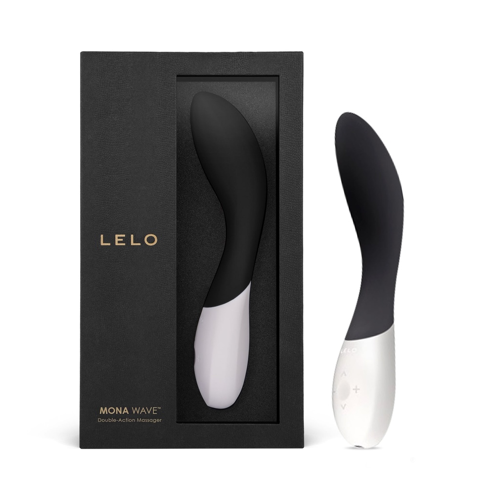 Vibromasseur moyen point G LELO "Mona Wave" - Noir