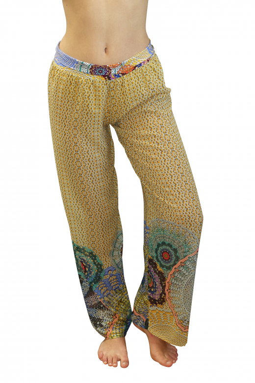 Pantalon Large en voile PAIN DE SUCRE "Assia 28" - Gipsy