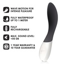 Vibromasseur moyen point G LELO "Mona Wave" - Noir