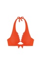 Haut de Bikini mono-armature à volants PAIN DE SUCRE "Sary 61" - Orange
