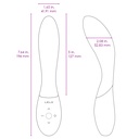 Vibromasseur moyen point G LELO "Mona Wave" - Rose