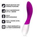 Vibromasseur moyen point G LELO "Mona Wave" - Rose