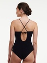 Maillot sans armature plongeant CHANTELLE "Swim One Size" C12VUA - Noir 011