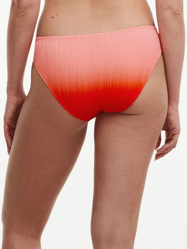Bas de Bikini Slip classic CHANTELLE "Swim One Size" C12VA0 - Orange Tie and Dye 0XS
