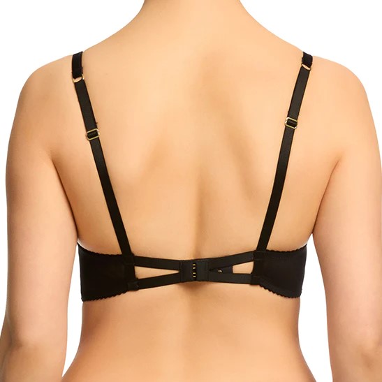 Soutien-gorge armaturé DITA VON TEESE "La Chabanais" D59057 - Noir