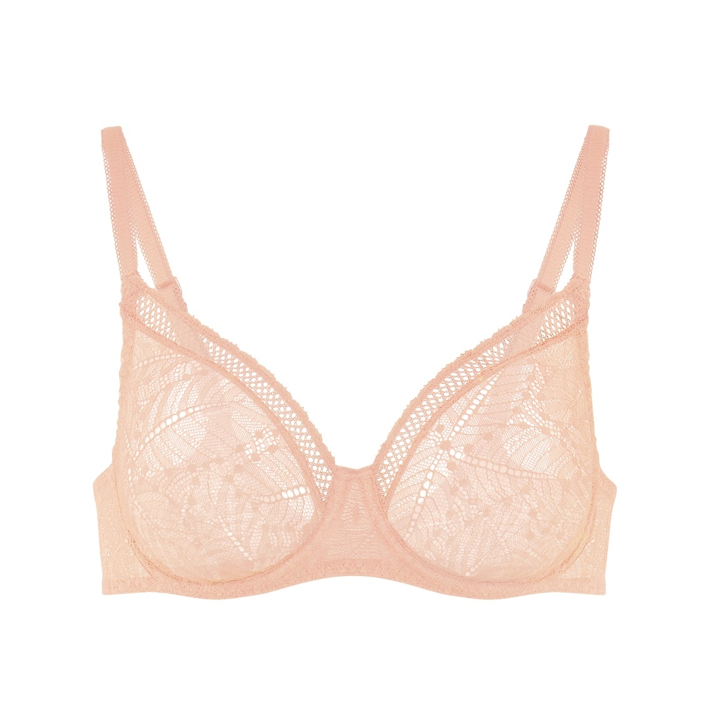 Soutien-gorge armature SIMONE PERELE "Comete" 12S324 - Sable Rosé 772