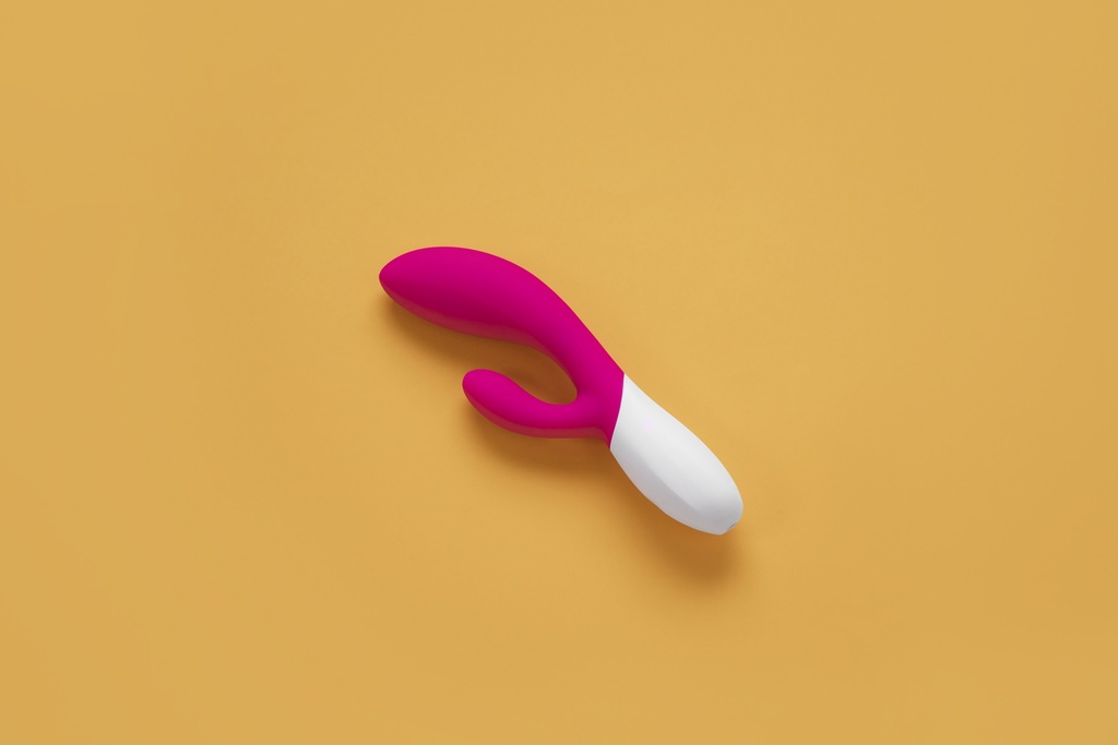 Vibromasseur double stimulation ultra-puissant LELO "Ina Wave" - Rose