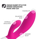 Vibromasseur double stimulation ultra-puissant LELO "Ina Wave" - Rose