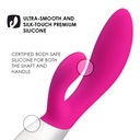 Vibromasseur double stimulation ultra-puissant LELO "Ina Wave" - Rose