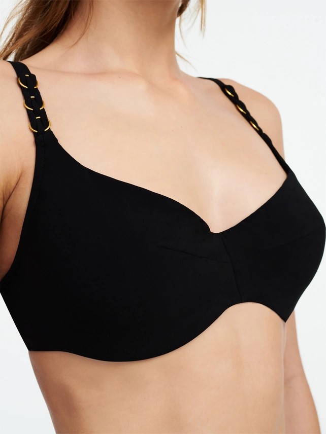 Haut de Bikini armaturé CHANTELLE "Emblem" C17T10 - Noir 011