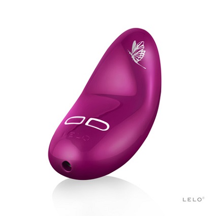 Stimulateur clitoridien cambré au motif floral LELO "Nea 2" - Rose