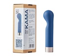 Vibromasseur du point G et du clitoris en NeoSilocone LOVE NOT WAR "Kama" S02B - Bleu