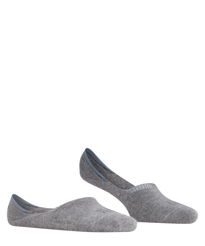 Protège-pieds coton dame FALKE "Step hight cut We care" 46493 - Light melangé 3390