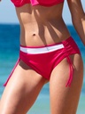 Bas de Bikini slip coulissant ANTIGEL "La Skippeuse"  FBB0627 - Fuschia 10290