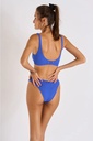 Bas de Bikini BANANA MOON "Naida Scrunchy" - Bleu JAA36