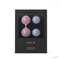 Boules de geisha avec 2 poids différents LELO "Lelo Beads" - Rose & bleu