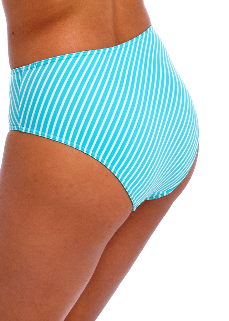 Bas de Bikini culotte taille haute FREYA "Jewel Cove" AS7236 - Stripe Turquoise TUR