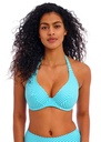 Haut de Bikini armaturé & tour de cou FREYA "Jewel Cove" AS7232 - Stripe Turquoise TUR