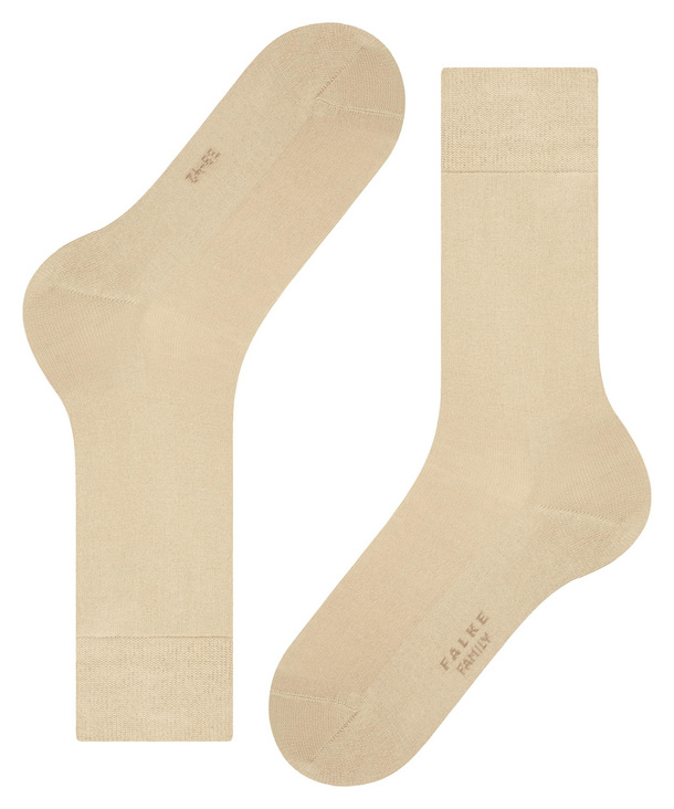 Chaussettes Hommes Coton FALKE "Family We Care" 14657 - Sand 4320