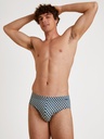 Slip homme fantaisie 90% coton CALIDA "Grafic Cotton" 22767 - Insignia 792