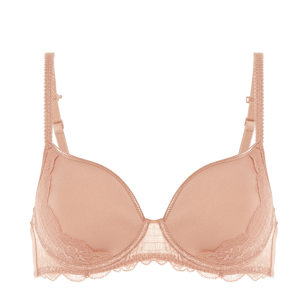 Soutien-gorge spacer décolleté plongeant SIMONE PERELE "Rêve" 12Z316 - Peau 740