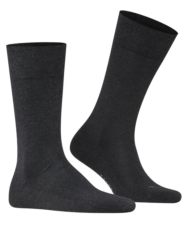 Chaussettes Hommes sans élastique FALKE "Sensitive London"14719 - Anthra Mel 3080