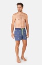 Short de bain ARTHUR "Brodé Requin" BBI - Marine SHAKE24