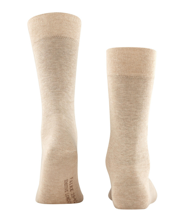 Chaussettes Hommes sans élastique FALKE "Sensitive London"14719 - Sand Mel 5650