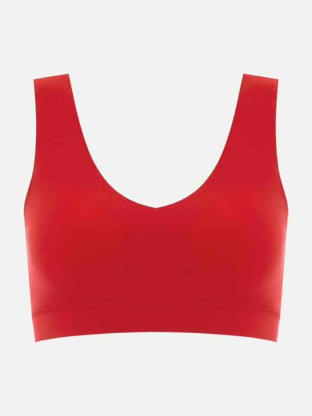 Brassière paddée stretch invisible CHANTELLE "SoftStretch" C16A10 - Coquelicot 0YU