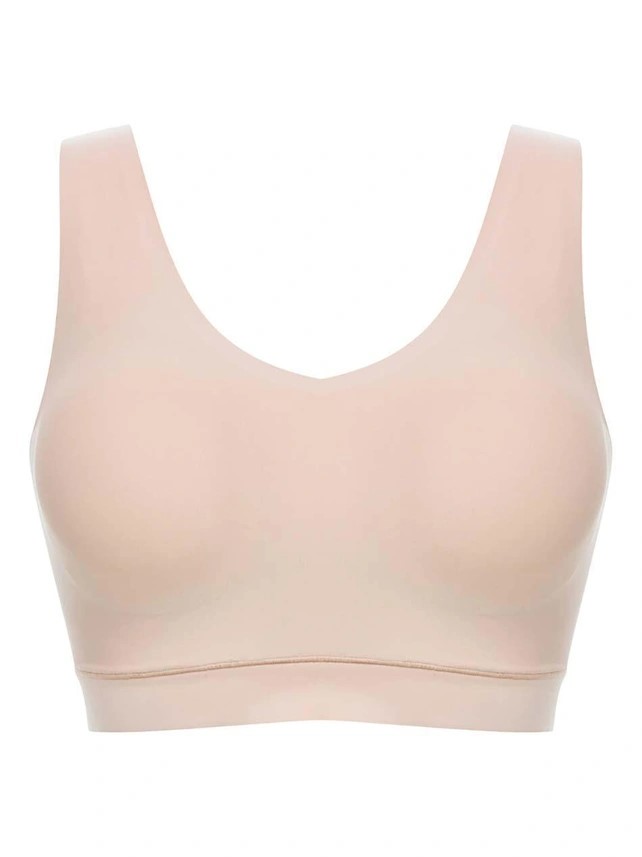 Brassière paddée stretch invisible CHANTELLE "SoftStretch" C16A10 - Nude 0WU