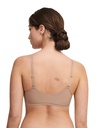 Brassière à coques stretch invisible CHANTELLE "SoftStretch" C16A20 - Café Latté 02T