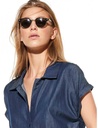 Robe Longue VERDISSIMA SS2400I0AL48 -Bleu Jeans Foncé