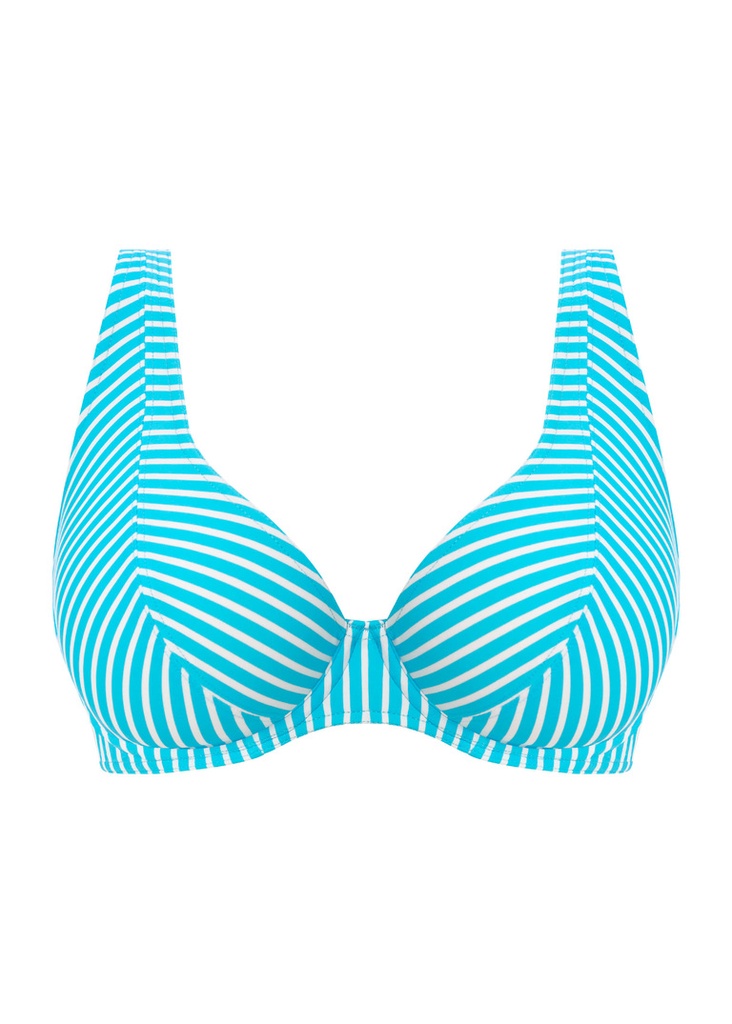 Haut de Bikini armaturé à volants FREYA "Jewel Cove" AS7230 - Stripe Turquoise TUR