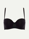 Soutien-gorge bandeau bretelles amovibles CHANTELLE "Essentiall" C15G50 - Noir 011