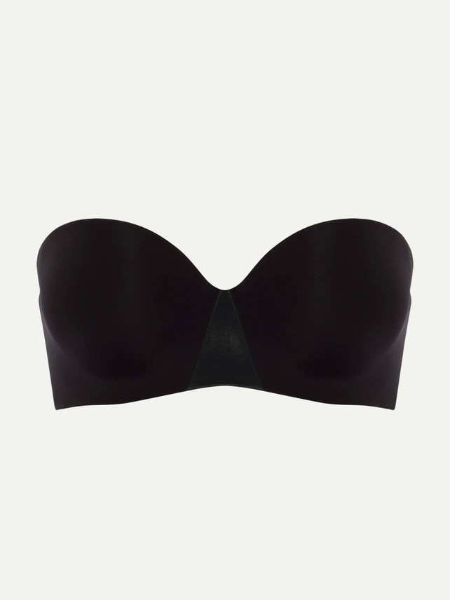 Soutien-gorge bandeau bretelles amovibles CHANTELLE "Essentiall" C15G50 - Noir 011