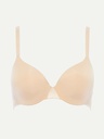 Soutien-gorge à coques enveloppant CHANTELLE "Invisible Regina" C15G60 - Beige Doré 01N