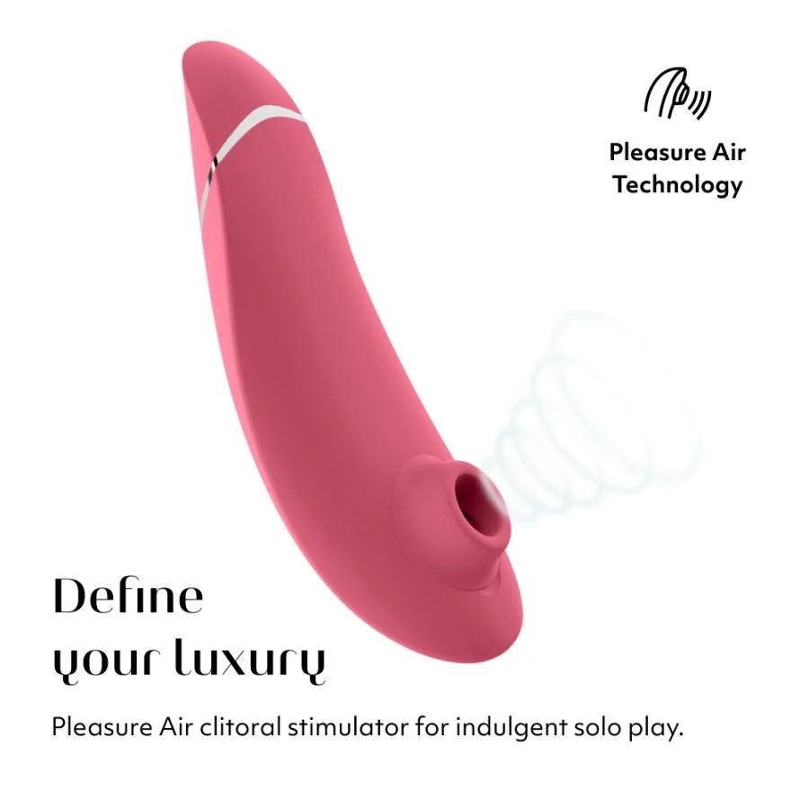 Stimulateur clitoridien à ondes pulsées WOMANIZER "Premium 2" - Rose