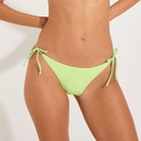 Bas de Bikini noeuds ajustables BANANA MOON "Roxa Hibiscrunch" - Vert Anis LOG07
