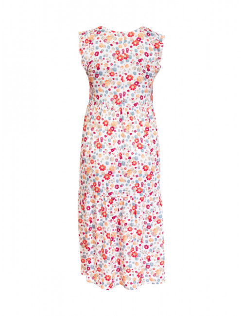 Robe de plage mi-long VERDISSIMA SS2400I0AL27 - Imprimé Fleuri UNICA