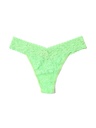 String dentelle stretch HANKY PANKY "Original Rise Thong" 4811P - Kiwi Punch