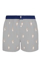 Caleçon américain homme avec maintien intérieur 100% coton bio ARTHUR "Le Club" CSP - Gris Teddy 1102E24