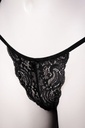 String sexy FOLIES RENAUD "Reglisse" 4219B - Noir