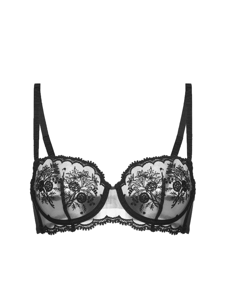 Soutien-gorge corbeille avec armatures SIMONE PERELE "Intrigue" 1E2330 - Noir 015 