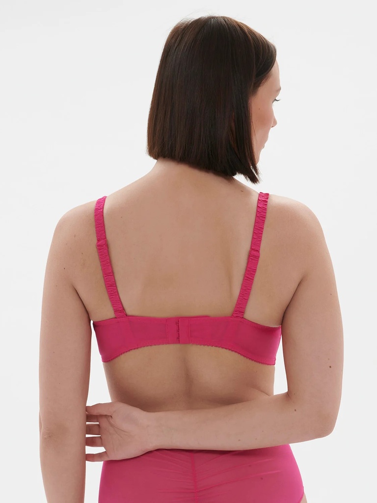 Soutien-gorge corbeille avec armatures SIMONE PERELE "Intrigue" 1E2330 - Rose Disco 346
